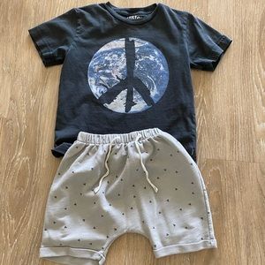 4T boys shirt and shorts